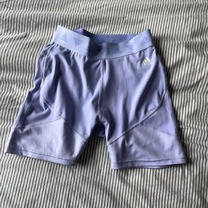 Adidas Lavender Biker Shorts